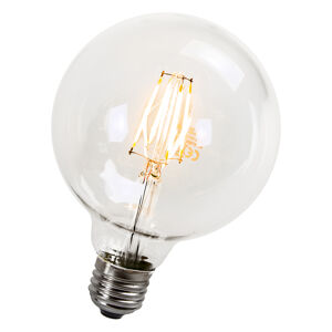 LED žiarovka s žiarovkami 95 mm E27 4W 470 lúmenov
