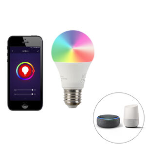 Stmievateľná LED žiarovka E27 Wifi Smart s aplikáciou 9W 806lm 2700-6500K stmievateľná