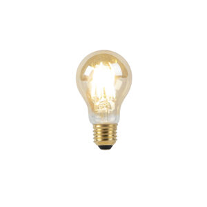 LED lampa E27 A60 8W 2000-2600K tlmené až teplé zlaté vlákno