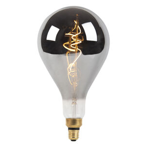 E27 stmievateľná LED špirálová žiarovka A165 dymová 250 lm 2100K
