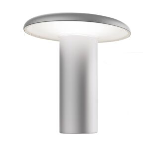 Artemide Takku stolová LED lampa s batériou, sivá