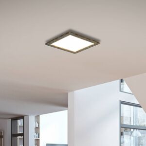 LED panel Lucande Aurinor zlatej farby patinovaný 45 cm