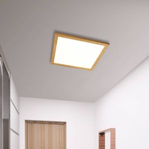 Lucande Aurinor LED panel prírodný dub 68 cm