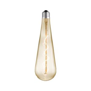 Lucande LED lampa E27 Ø 9cm 4W 2700K jantárová
