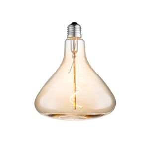 Lucande LED lampa E27 Ø 14cm 4W 2700K jantárová