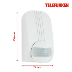 Detektor pohybu Funchal, max. 1 000 W LED, biela