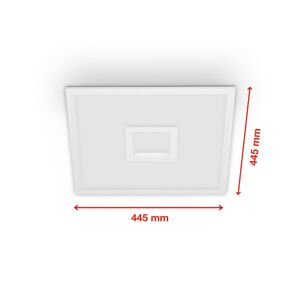 LED panel centreback CCT RGB 45x45cm biely