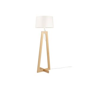 Aluminor Sacha LS mini stojacia lampa drevo textil