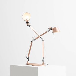 Artemide Tolomeo Micro stolová lampa, medená