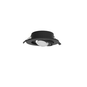 MEGATRON LED vstavané reflektory Planex Powerlens, 4,8 W, čierne