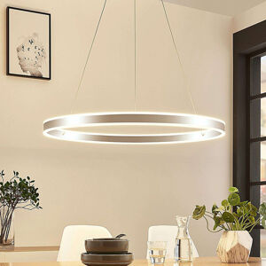 Moderne hanglamp chroom 80 cm incl. LED 3-staps dimbaar - Lyani