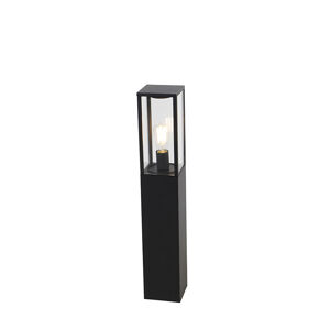 Priemyselná vonkajšia stojaca lampa čierna 80 cm IP44 - Charlois