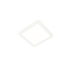 Stropné svietidlo biele 22,5 cm vrátane LED 3-stupňovo stmievateľné IP44 - Steve