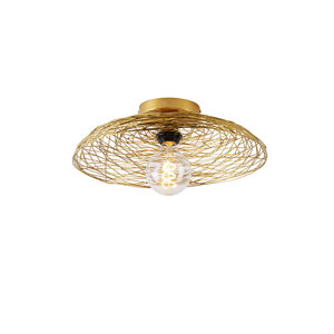 Orientálne stropné svietidlo zlaté 40 cm - Glan