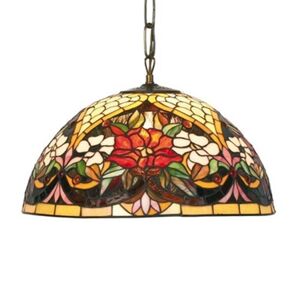 Kvetovaná závesná lampa ANTINA, 1xE27