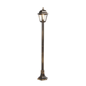 Klasický lampáš starožitné zlato 122 cm IP44 - kapitál