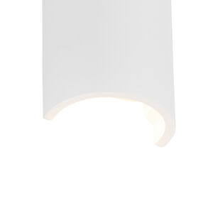 Moderná nástenná lampa biela - Colja Novo