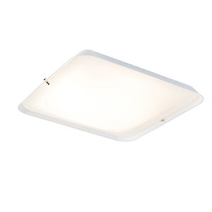 Moderné stropné svietidlo biele 34,5 cm vrátane LED - Edor