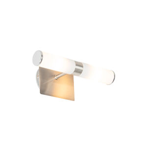 Moderná nástenná lampa do kúpeľne oceľ IP44 2-svetlo - Bath
