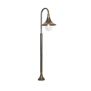 Klasická vonkajšia lampa starožitné zlato 100 cm IP44 - Daphne