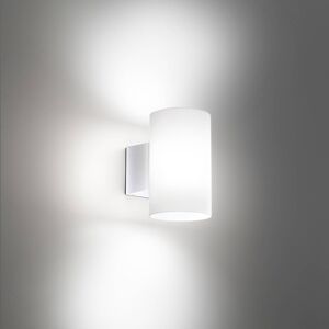 Ailati Vonkajšie nástenné LED svietidlo Bianca, biele