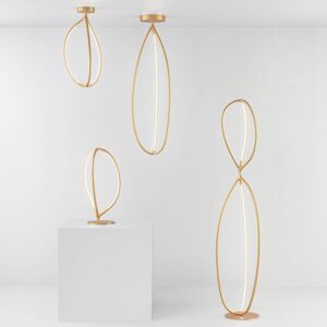 Artemide Artemide Arrival stropná lampa, ap, mosadz, 70 cm
