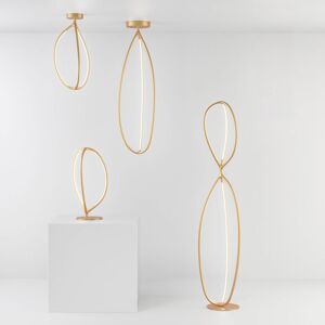 Artemide Arrival stropná, aplikácia, mosadz, 130cm