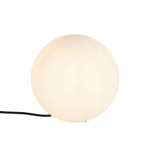 Moderná vonkajšia lampa biela 25 cm IP65 - Nura