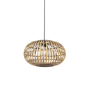 Orientálna závesná lampa bambus 44 cm - Amira