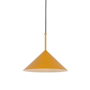 Design hanglamp geel - Triangolo