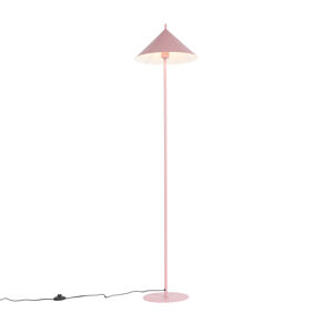 Design vloerlamp roze - Triangolo