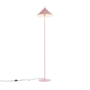 Design vloerlamp roze - Triangolo