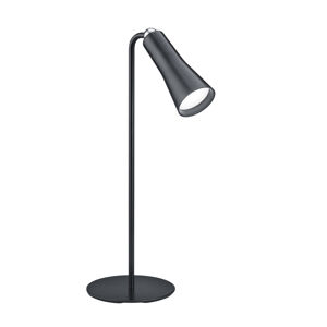 Moderná stolná lampa čierna nabíjateľná 3-stupňovo stmievateľná - Samuel