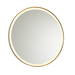 Kúpeľňové zrkadlo ružové zlato 70 cm vrátane LED s dotykovým stmievačom - Miral