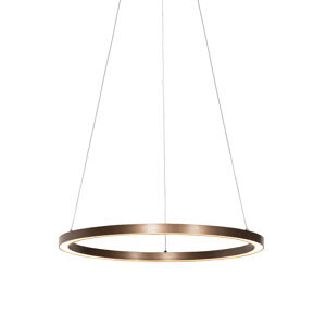 Závesné svietidlo bronzové 60 cm vrátane LED 3-stupňovo stmievateľné - Girello