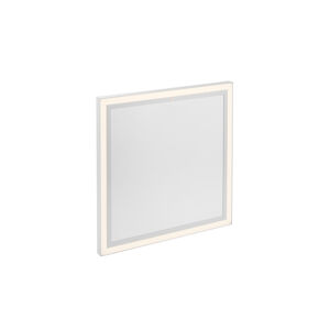 Ceiling heating panel white incl. LED with remote control - Nelia