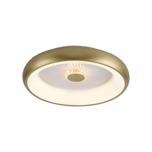 Ceiling lamp brass incl. LED with remote control - Ghislaine