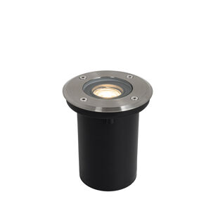 Moderné vonkajšie zemné bodové svetlo oceľ 35 mm nastaviteľné IP65 - Delux