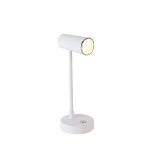 Tafellamp wit incl. LED 3-staps dimbaar oplaadbaar - Telescoop