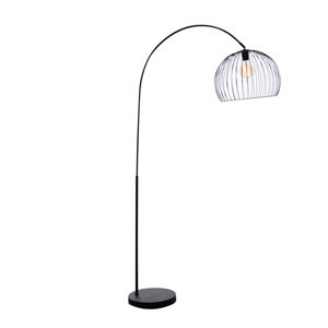 Moderne vloerlamp zwart - Koopa