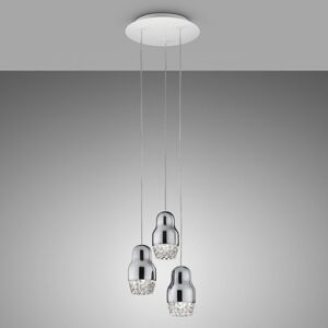 Axo Light Axolight Fedora LED závesné svietidlo chróm 3pl