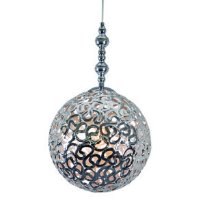 Závesná lampa Pharaoh 40 chróm