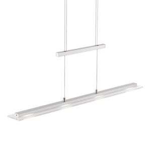 LED závesné svietidlo Tenso, nikel 64 cm