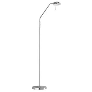 Stojaca LED lampa Pool TW, 1-plameňová, nikel