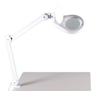 Lampa s lupou LUPA 3 22W 3D biela