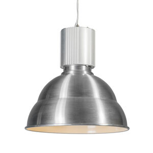 Závesná lampa Priemysel Hliníkový kartáčovaný