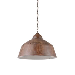 Závesná lampa Barun zvetraná hrdza
