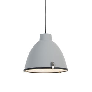 Priemyselná závesná lampa šedá 38 cm stmievateľná - Anteros