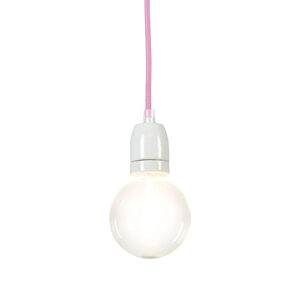 Závesná lampa Cavo ružová