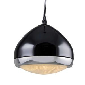 Závesná lampa Biker 1 čierna